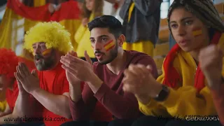 Fotograma del vídeo promocional de la Copa de Fútbol de Guadix producido con IA