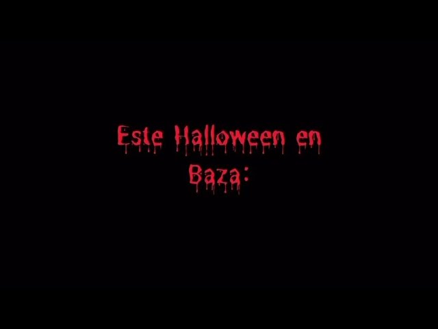 Fotograma del vídeo promocional de Halloween en Baza