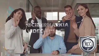 Fotograma de vídeo corporativo producido con IA para RCC Advisory