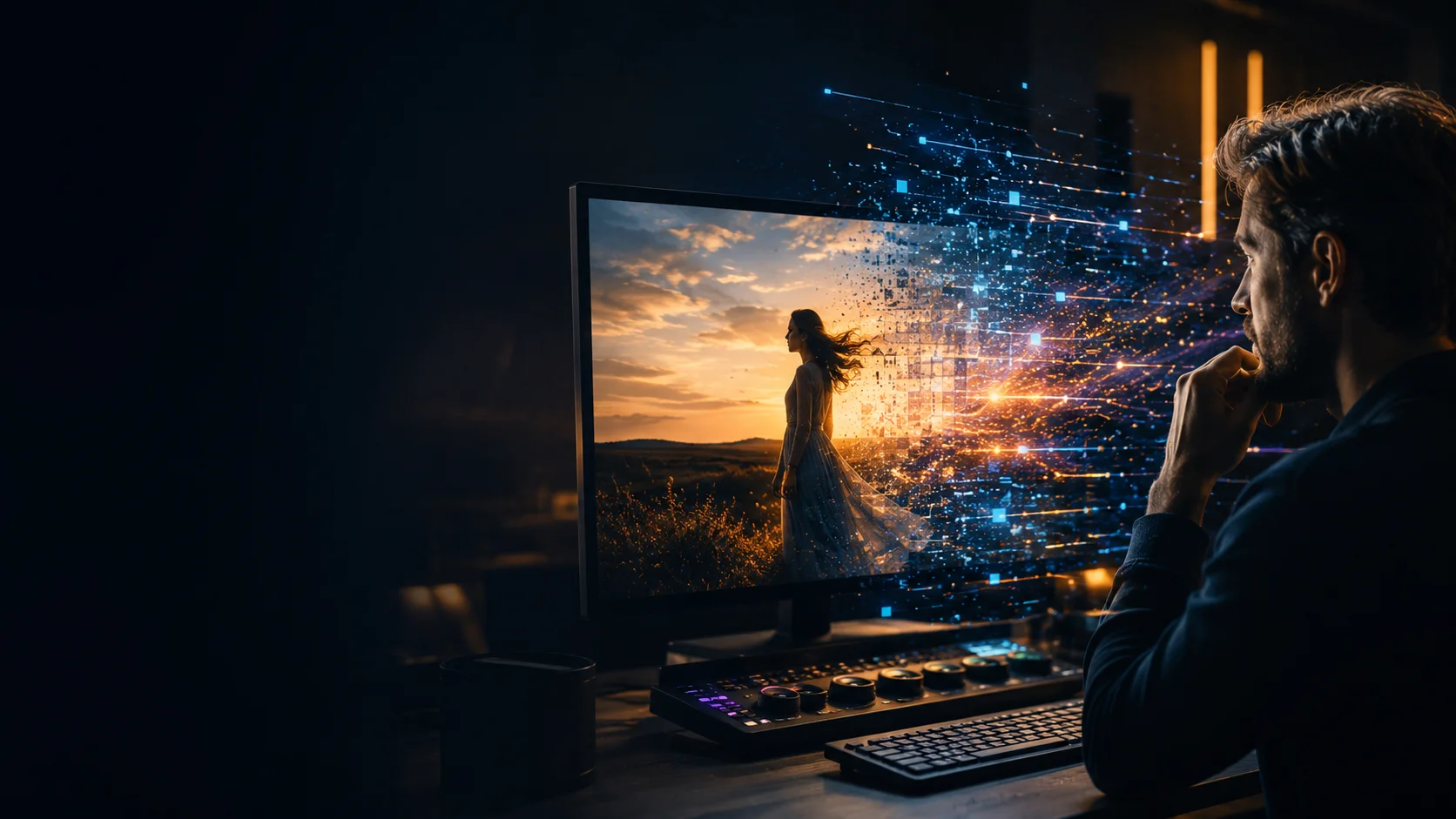 Producción de un vídeo corporativo con herramientas de Inteligencia Artificial